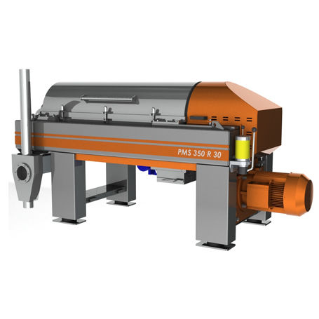Decantador para la industria - PMS 350 R 30 - POLAT MAKINA SANAYI VE TICARET A.S.  - centrífugo / horizontal