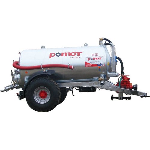 Cuba de transporte - T507/6 - Pomot Sp. z o. o. (GmbH) Chojna  - de lodo / galvanizada / autoportante