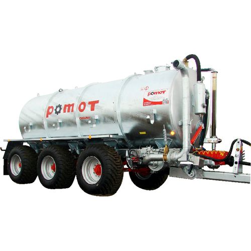 Cuba de transporte - T520 - Pomot Sp. z o. o. (GmbH) Chojna  - de lodo / galvanizada / remolcable