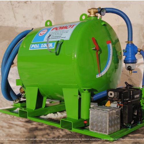 Máquina de limpieza para depósito - KA 1000 - Pomot Sp. z o. o. (GmbH) Chojna 