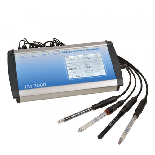 Transmisor multiparámetros de conductividad - LM 3000 - Pronova Analysentechnik - de pH / digital