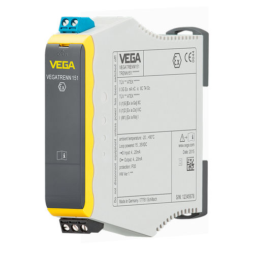 Aislador de señal - VEGATRENN 151 - VEGA Grieshaber KG - galvánico
