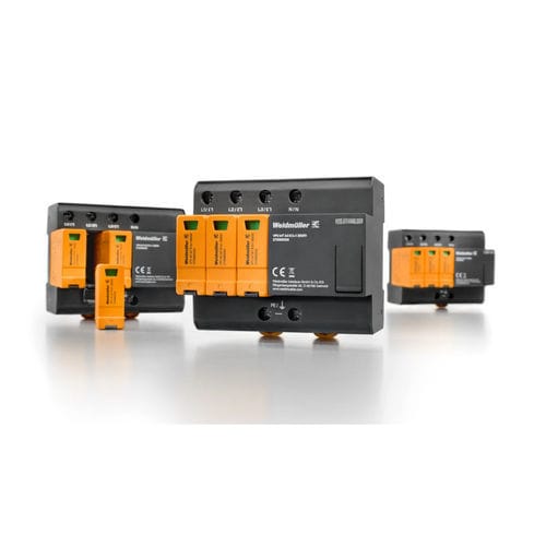 Protector de sobretensión AC - VARITECTOR PU IoT AC - Weidmüller - para aplicaciones de telecomunicaciones