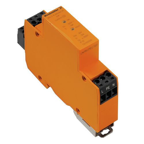 Protector de sobretensión de tipo 3 - VPU series   - Weidmüller - compacto / AC/DC / en riel DIN