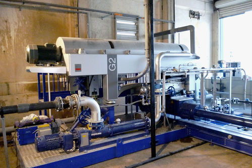 Secador de lodo - REMOBY  - R.E.M. SRL International Mechanics
