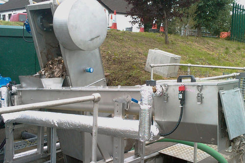 Compactador de basura estacionario - RPS - R.E.M. SRL International Mechanics - de tornillo