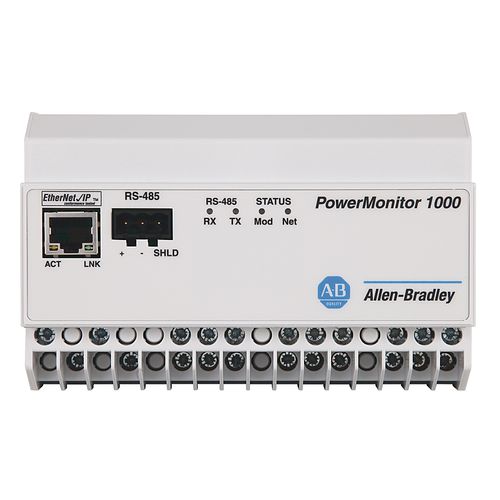 Aparato de vigilancia de potencia - PowerMonitor™ 1000 - Allen-Bradley - compacto / Modbus / Ethernet