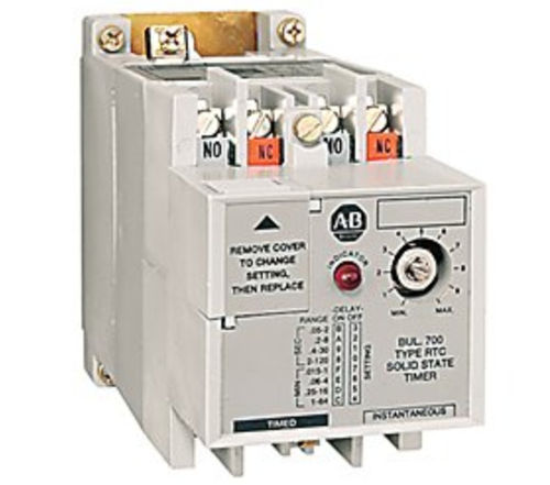 Temporizador electromecánico - 700-RTC series  - Allen-Bradley - estático / retardado / fijo