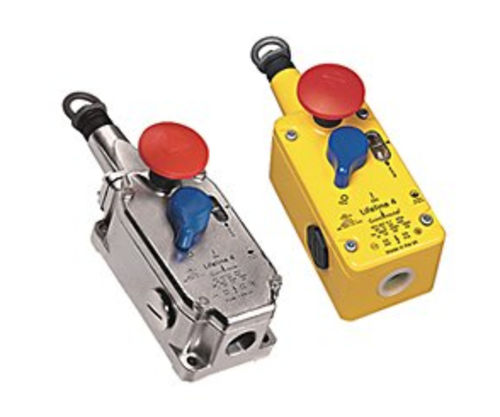 Interruptor con tracción de cable - 440E Lifeline™ series - Allen-Bradley - unipolar / de acero inoxidable / de seguridad