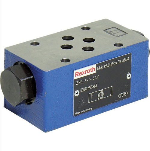 Válvula de retención de globo - Z2S6A1-6X/ - Bosch Rexroth - Industrial Hydraulics - de FKM / de asiento / de acción directa