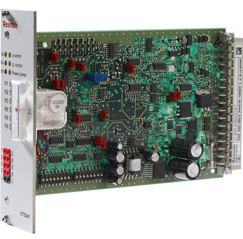 Amplificador de tensión - VT 5041-3X/3-0 - Bosch Rexroth - Industrial Hydraulics - analógico / para válvula proporcional