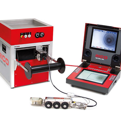 Sistema de inspección con cámara - CROSS|TOUCH - RICO Umwelttechnik GmbH - óptico / láser / robotizado