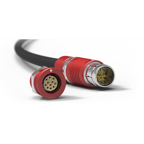 Conector aluminio - Fischer Core Series AluLite™ - Fischer Connectors - de datos / de alimentación eléctrica / híbrido