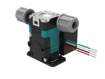 Bomba de membrana - FF 1.12 - KNF - para gas / con motor brushless DC / autocebante