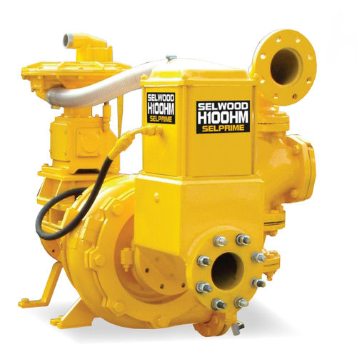 Bomba de rotor - H100HM - Selwood - para aguas de desagüe / con motor diésel / autocebante