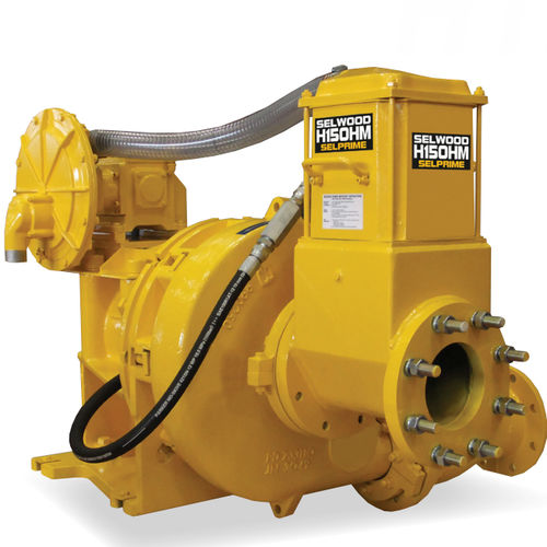 Bomba de membrana - H150HM - Selwood - para aguas de desagüe / con motor diésel / autocebante