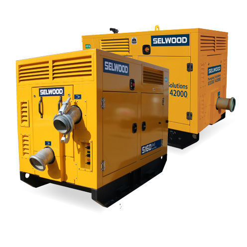 Bomba centrífuga - S160 - Selwood - para aguas de desagüe / con motor diésel / autocebante