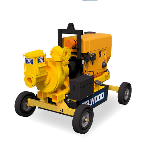 Bomba centrífuga - H80 - Selwood - para aguas residuales / con motor diésel / autocebante