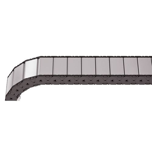 Cadena portacables abrible - MT series - TSUBAKI KABELSCHLEPP - totalmente cerrada / de plástico / de aluminio
