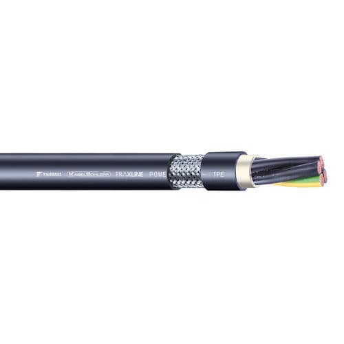 Cable eléctrico de alimentación - POWER 1000 C TPE 1 kV - TSUBAKI KABELSCHLEPP - aislado / resistente al aceite / resistente a los UV