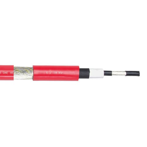 Cable eléctrico de alimentación - POWER ONE series - TSUBAKI KABELSCHLEPP - antipropagación de fuego / resistente a los UV / blindado