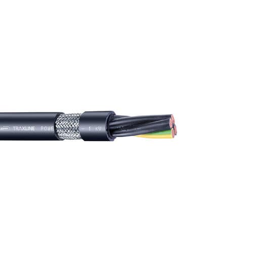 Cable eléctrico de alimentación - POWER 400 C 1 kV - TSUBAKI KABELSCHLEPP - de tipo FC / resistente al aceite / resistente a los UV