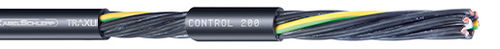 Cable óptico de datos - CONTROL 200 - TSUBAKI KABELSCHLEPP - aislado / resistente al aceite / antipropagación de fuego
