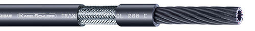 Cable óptico de datos - CONTROL 200 C - TSUBAKI KABELSCHLEPP - aislado / resistente al aceite / resistente a los UV