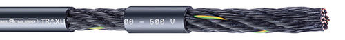 Cable óptico de datos - CONTROL 400 600 V - TSUBAKI KABELSCHLEPP - aislado / resistente al aceite / resistente a los UV