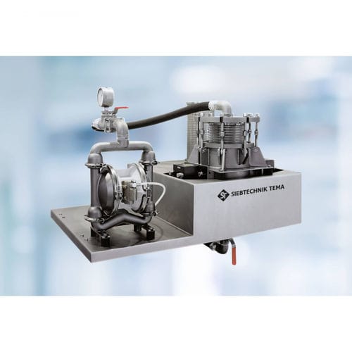 Criba para la industria agroalimentaria - SKS - SIEBTECHNIK GMBH - para aplicaciones farmacéuticas / para aplicaciones químicas / vibratoria