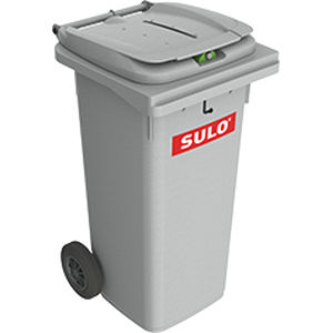 Contenedor de residuos de plástico - CONFIDO - SULO Umwelttechnik GmbH  - de metal / para residuos peligrosos / con tapa