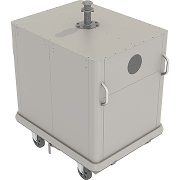Contenedor de residuos de acero - MARTI ROULETTES - SULO Umwelttechnik GmbH  - de reciclaje / con asidero / 4 ruedas