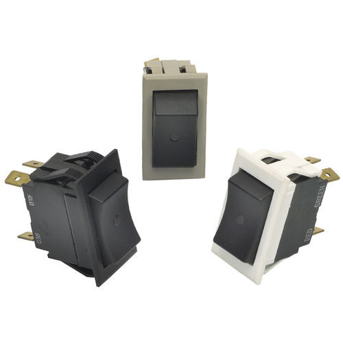 Interruptor basculante - LS series - Carling Technologies - unipolar / aislado / enchufable