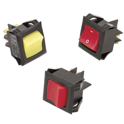 Interruptor basculante - LRG series - Carling Technologies - bipolar / aislado / con luz