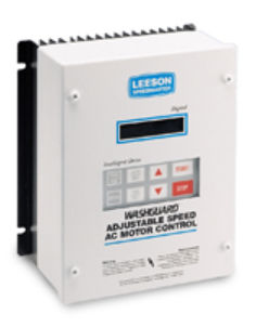 Variador de frecuencia vertical - Micro series - LEESON Electric - programable / compacto