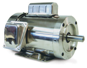 Motor con escobillas - SST - LEESON Electric - DC / 220V / de acero inoxidable
