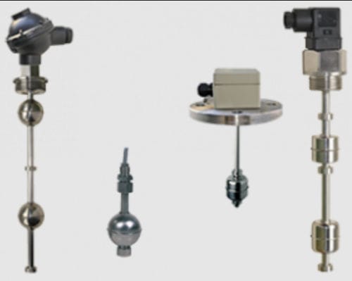 Interruptor de nivel de flotador magnético - M  - KOBOLD Messring GmbH - para líquidos / para depósito / de acero inoxidable