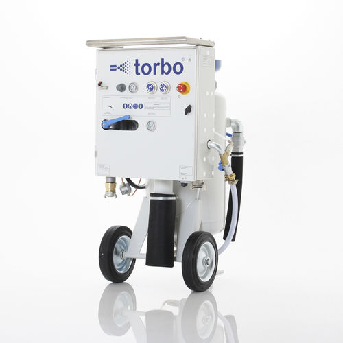 Arenadora manual - torbo M-L - torbo ENGINEERING KEIZERS GmbH  - a presión / móvil