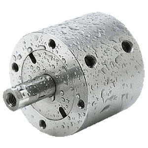 Cilindro neumático - Compact Automation Products - de simple efecto / de acero inoxidable / compacto