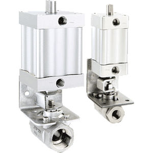 Actuador eléctrico - Val-U-Act - Compact Automation Products - rotativo / con retorno por muelle / de seguridad