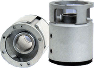 Cilindro neumático - Compact Automation Products - de doble efecto / con émbolo hueco