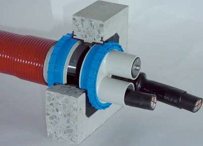 Prensaestopas de plástico - KD 110 - UGA System-Technik - resistente al fuego / empotrable