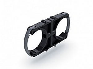 Abrazadera para tubo de tornillo - UGA System-Technik - de polipropileno