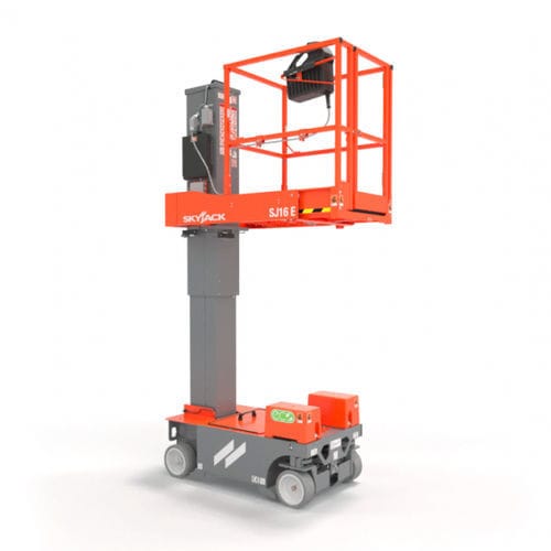 Cesta vertical móvil - SJ1x E series - Skyjack - eléctrica / compacta