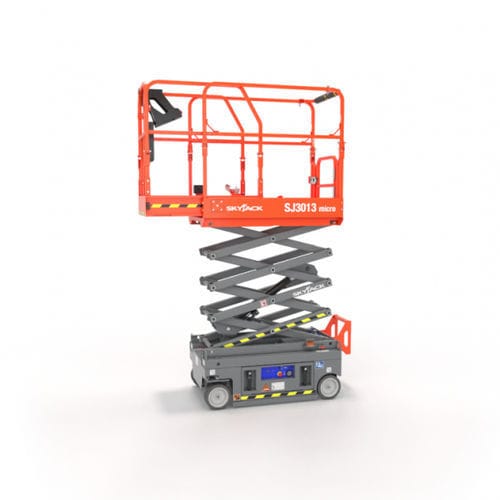 Plataforma elevadora de tijera móvil - SJ3013 MICRO - Skyjack - eléctrica / para pasillos estrechos