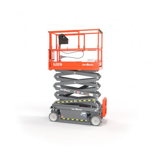Plataforma elevadora de tijera móvil - SJ321x series - Skyjack - eléctrica / para interior / para aplicaciones industriales