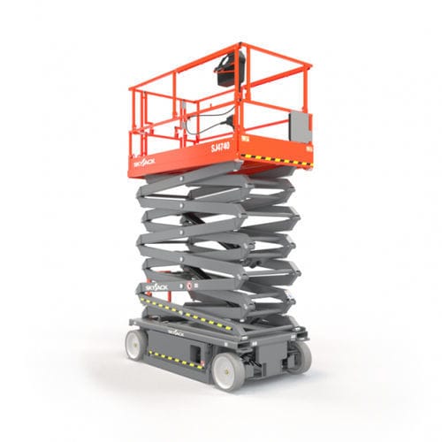 Plataforma elevadora de tijera móvil - SJ4740 - Skyjack - eléctrica / para interior / para aplicaciones industriales
