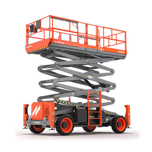 Plataforma elevadora de tijera móvil - SJ9243 RT - Skyjack - diésel / para terreno difícil