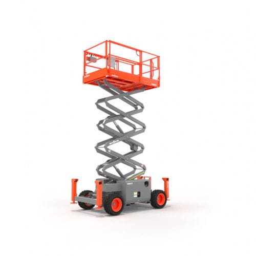 Plataforma elevadora de tijera móvil - SJ68xx RT series - Skyjack - diésel / para terreno difícil / para aplicaciones industriales