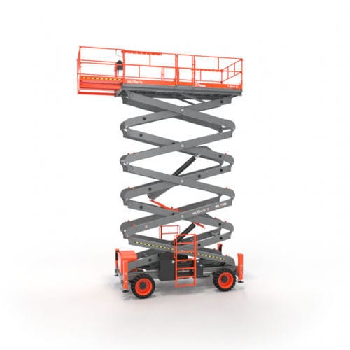 Plataforma elevadora de tijera móvil - SJ9664 RT - Skyjack - diésel / para terreno difícil / todoterreno